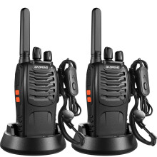 Baofeng Walkie Talkies Professional PMR446 Two Way Radio Long Range 16 Channels VOX Walkie Talkie BF-88X Rechargeable Intercoms, Earpieces Battery an
