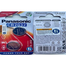 Panasonic CR2032 3V Cell Power Lithium Coin Battery (Twin Pack)