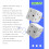 2 Way 3 Pin Power Plug Adaptor Splitter 13A Multi Wall Plug Cube 3 pins Socket Splitter Extension Plug adaptor UK Socket Splitter Block for Kitchen, 5