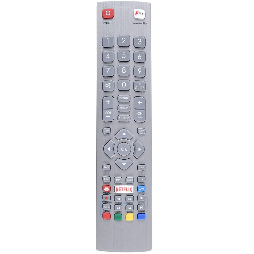 Foxrmt Remote For Shrap Smart Tv With 4 Hot Button,Compatible With Shrap Smart Tv- No Setup Required 5006215692707
