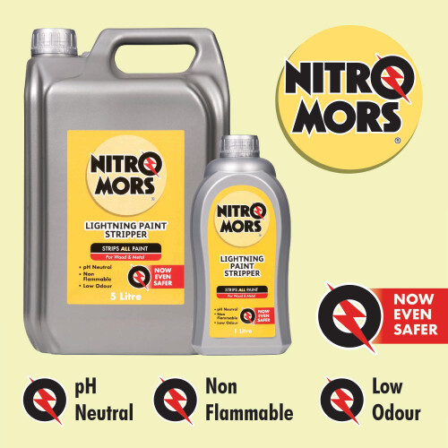 Nitromors Lightning Paint Stripper 500ml Ultimate FastAction Remover f