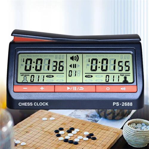 Professional Chess Clock Chess Games Timer Multifunctional Chess Clock Hour Meter Stopwatch International Chess 2