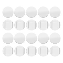 20pcs Durable Pod Caps for Gardyn YPods, Hydroponic Plastic Cover White Enhance Nutrient Preservation