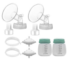 Pump Parts for Spectra S1/S2/9 , Full Set Replacements Include 19mm Flanges, Duckbill Valves, Backflow Protectors