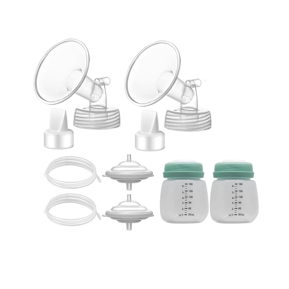 Pump Parts for Spectra S1/S2/9 , Full Set Replacements Include 19mm Flanges, Duckbill Valves, Backflow Protectors