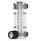 New LZM-4T Acrylic Flow Meter 0.05-0.5LPM 6mm Adjustable Panel Mount Gas Rotameter Variable Area Air Flow Controller 1
