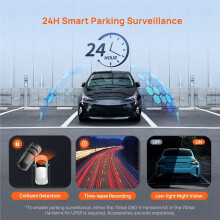 70mai M310Pro Intelligent Dash Cam 24-Hour Parking Monitoring Mode & Night Vision with 360 Rotation
