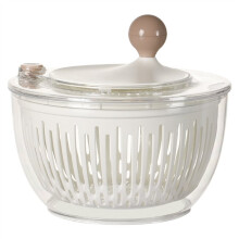 High-Speed Manual Centrifugal Draining Basket Multi-Use Plastic Fruit Vegetable Dehydrator for Kitchen Food Strainer