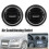 4Pcs New Front Dashboard Air Vent Air Conditioner AC Grille Diffuser Panel 8P0820901 for  A3 S3 8P 2004-2013 7