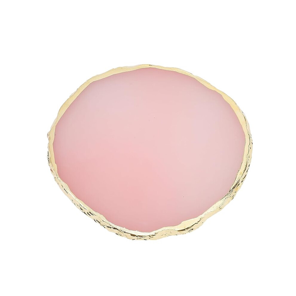 Saudism Resin Nail Art Palette, Nail Polish Palette Nail Art Tools Gold Nail Stuff Nail Art Display Board