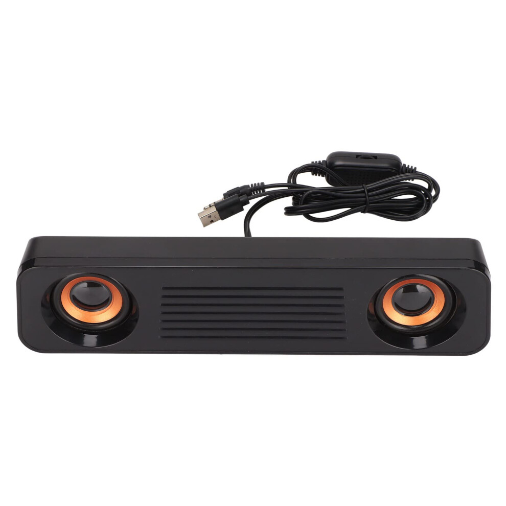 Portable Soundbar Speaker, Wired Speaker Hifi Stereo Subwoofer Usb Powered Computer Speaker 3.5Mm Plug For Tv Computer 64590158