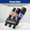 WORKPRO 3-Piece Impact Socket Adapter Set, 1/4" Hex Shank 6