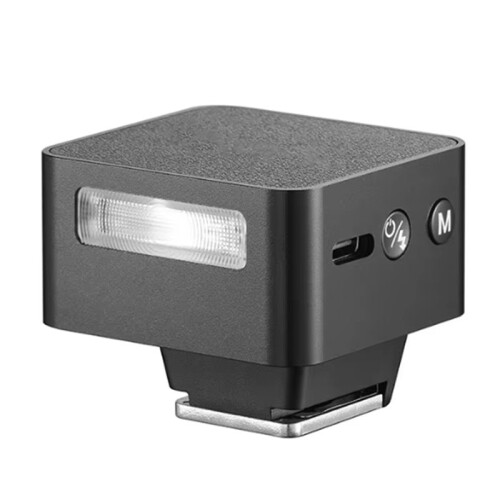 ZT08  TTL Flash Light for  Quick Release Hot Shoe DSLR/Mirrorless Camera Fill Light -Camera Speedlite Black 1