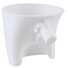 Flour Funnel for Mixer 5 Qt, Anti- Tilt- Attachment, No-Mess Dishwasher Safe Baking Tool 2pcs