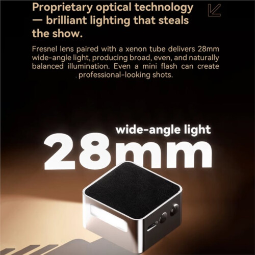 ZT08 TTL Flash Light for  Quick Release Hot Shoe DSLR/Mirrorless Camera Fill Light -Camera Speedlite Black 2