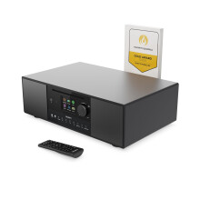 MAJORITY Quadriga Internet Radio with DAB+ & CD Player, 2.1 Stereo System
