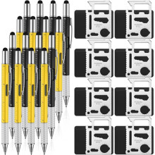 Multi Tool Pens for Men,6in1 Screwdriver Multi Function Pens Credit Card Tool Father'S Gifts for Dad Husband