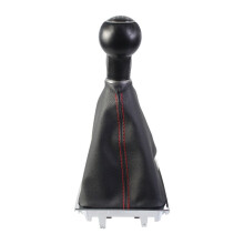 For 7 A7 MK7 for GTD New Gear Shift Knob 5 / 6 Speed MT Lever Change Stick with Gaiter Boot Cover 6 Speed