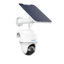Reolink 2K+ Solar Security Camera Outdoor Wireless, 2.4/5 GHz WiFi Battery-Powered Camera with 360 Pan-Tilt, Person/Vehicle Detection, No Monthly Fee
