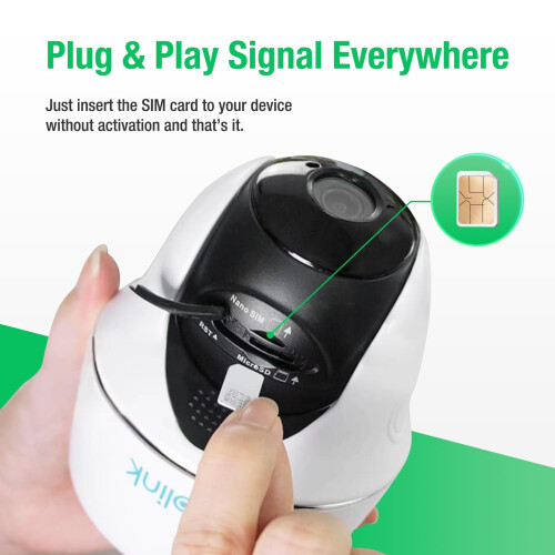 EIOTCLUB Sim Card, Data Only Sim Card for 4G Camer 2