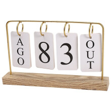 Calendar DIY Desktop Calendar, Office Desktop Decoration, Holiday Decoration Calendar B