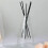 Double Layer Triangle Glass Aromatherapy Bottle Essential Oil Storage Containers Hydroponic Flower Home Decorations B 6