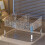 Glacier-Print Desktop Makeup Organizer with Legs Clear Lipstick Split Vanity Storage Organizer Makeup Organizer Box B 2