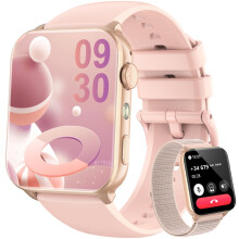 Blackview Smart Watch for Women, 1.91" HD Fitness Watch with LED Flashlight, Heart Rate SpO2 Sleep Stress Monitor, 120+ Sports Modes, Waterproof Step
