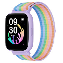 BIGGERFIVE Kids Smart Watch, 1.8" Fitness Watch Pedometer, Heart Rate, IP68 Waterproof, Sleep Tracker, Calorie Step Counter, 5 Puzzle Games with/