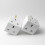 2 Way 3 Pin Power Plug Adaptor Splitter 13A Multi Wall Plug Cube 3 pins Socket Splitter Extension Plug adaptor UK Socket Splitter Block for Kitchen, 1