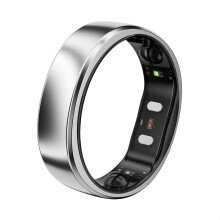 RingConn Gen 2 Air, Ultra-Thin AI Smart Ring, Size First with Sizing Kit, 10-Day Battery Life, Sleep/Heart Rate/Stress/Fitness Tracker, Compatible wi