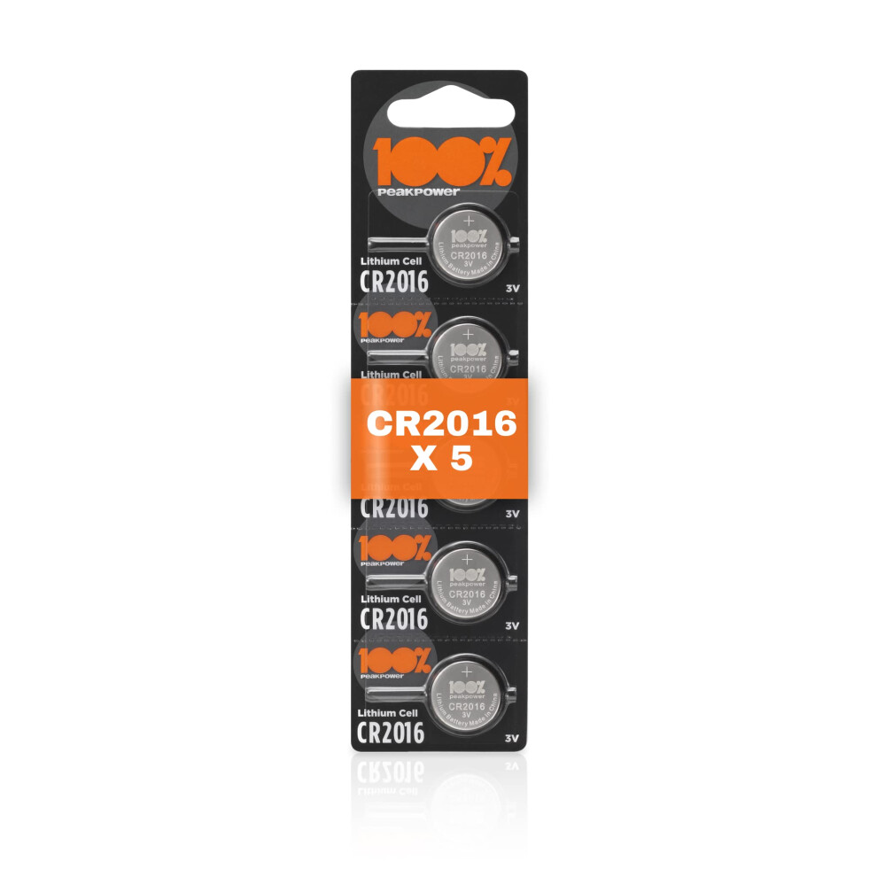 Cr2016 3V Lithium Coin Cell Battery Â Pack Of 5 Â (Cr 2016 / Cr2016 Batteries / 2016 / Dl2016 / Ecr2016/) Ideal For Toys - Remotes Â Head Torch 5007514011787