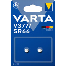 Varta V377 SR66 Battery - Pack of 2