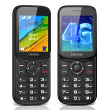 Tosaju Feature Phone 4G Unlocked Portable Mini Basic Long Standby Time Backup Mobile Phone UK Sim Free with Bluetooth 1000mAh Dual Sim all carriers w
