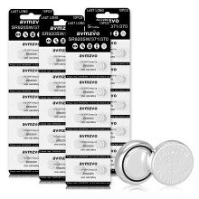 SR920SW Batteries Button Cells AG6 371 V371 1.5 V Alkaline Battery Pack of 40 LR920 SR920SW Button Cell