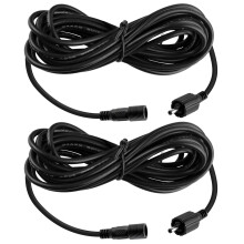 Extension Cable 2 Pack 5M for Garden Solar Soptlights IP65 Waterproof for Spotlight Models: TS-S4205, TS-S4202, TS-S5506, TS-S4502