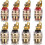 RUNCCI-YUN 8PCS Speaker Terminal Binding Post Banana Plug Socket Connector 4mm banana socket 1