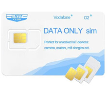 EIOTCLUB Sim Card, Data Only Sim Card for 4G Camer