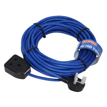 Faithfull FPPTL14M 14 Metre Mains Trailing Lead Extension Lead 240V 13A 1.5mm Cable