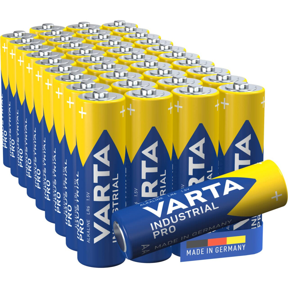 Varta Industrial Pro Aa Mignon Alkaline Batteries,