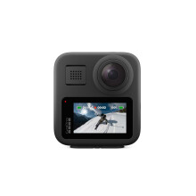 GoPro Max - Traditional Waterproof 360+ Action Camera with Spherical Touch Screen 5.6K30 HD Video 16.6MP 360 Photos 1080P Live Streaming Stabilizatio