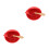 2Ensembles Bols Cuillères Silicone Rouge Pour Sevrage Bébé 6