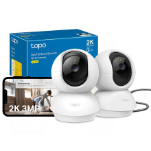Tapo Wifi Indoor Camera, 2K 3MP Full HD Baby Camer