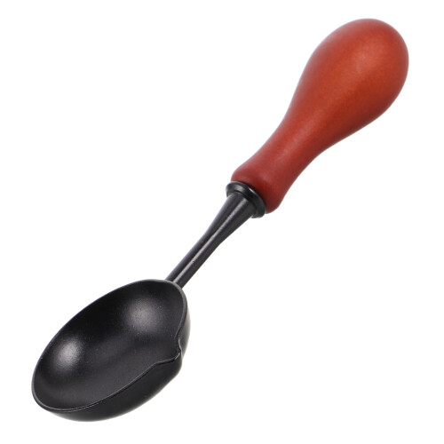 5Pièces Cuillères Chauffe Cire Nonadhésives Bois Pour Scellements 1
