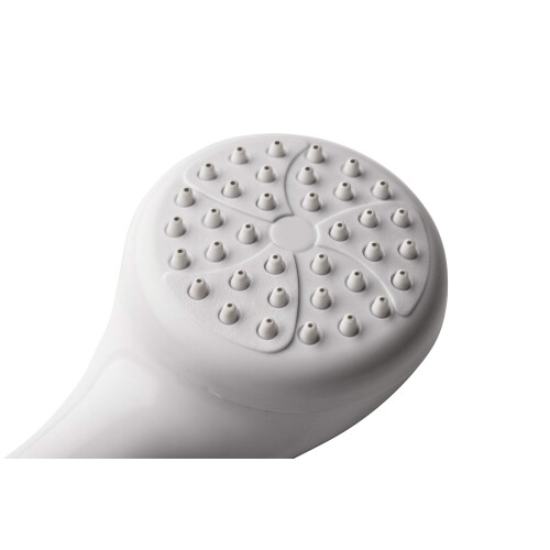 Croydex Croydex White Complete Shower Kit Mixer for Taps with 42cm Riser Rail 1