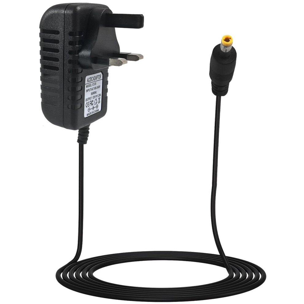 12V 1.25A 15W Power Supply Charger For Echo Dot(3Rd/4Th Gen),4.0 * 1.7Mm Power Cable Charger For Echo Dot With Clock Kids Edition Show 5(1St 2Nd Gen) 32756449