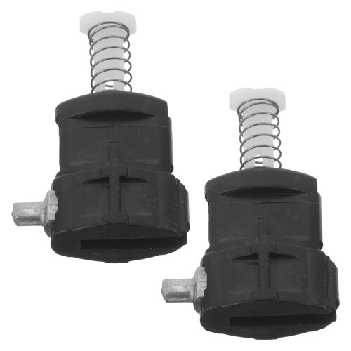 10Pièces Poignées Télescopiques En PVC Pour Accessoires 1