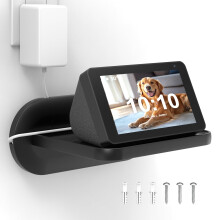 HomeMount Wall Mount for Google Nest Hub (1st & 2nd Gen) / Echo Show 5 / Echo Show 11 - Space Saving Smart Speaker Holder Shelf, Easy Installation, S