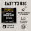 Rustins RUSTINS Heat Resistant Black Paint 500ml 2
