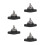 5Pièces Bloc De Distribution Électrique 8 Voies Noir Pour Bateau 9